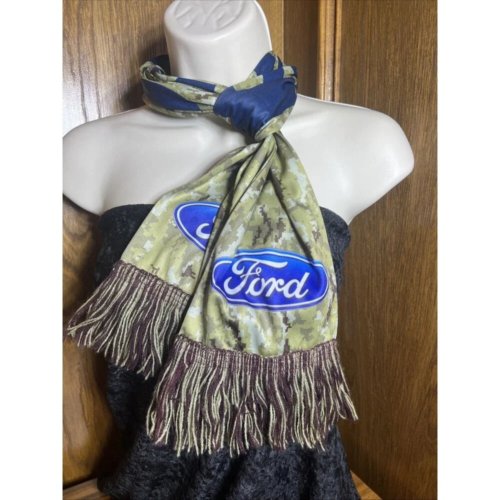 Dallas Cowboys Scarf Fringe Camouflage Scarf from Ford Motors Lightweight 60